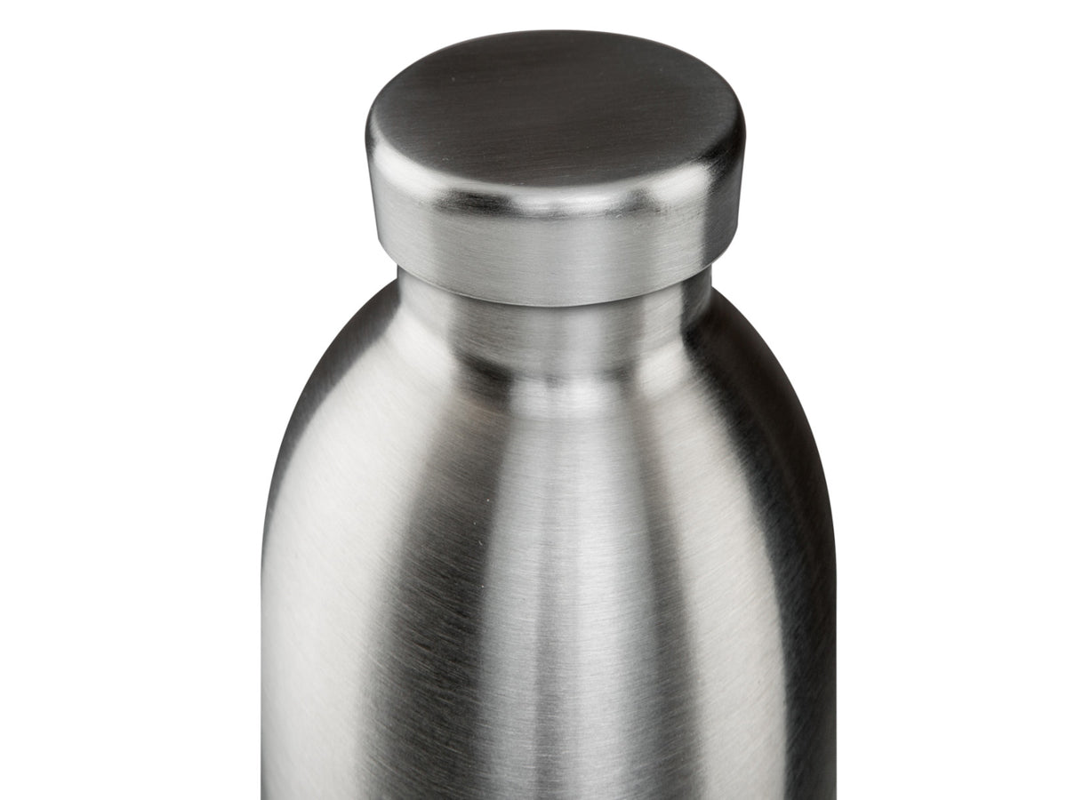 24Bottles Clima Bottle Brushed Steel 500ml Freisteller 2