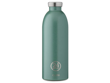 24Bottles Clima Bottle Rustic Moss Green 850ml Freisteller 1