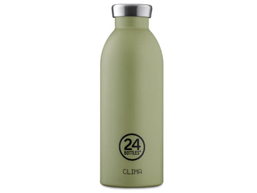 24Bottles Clima Bottle Stone Sage 500ml Freisteller 1