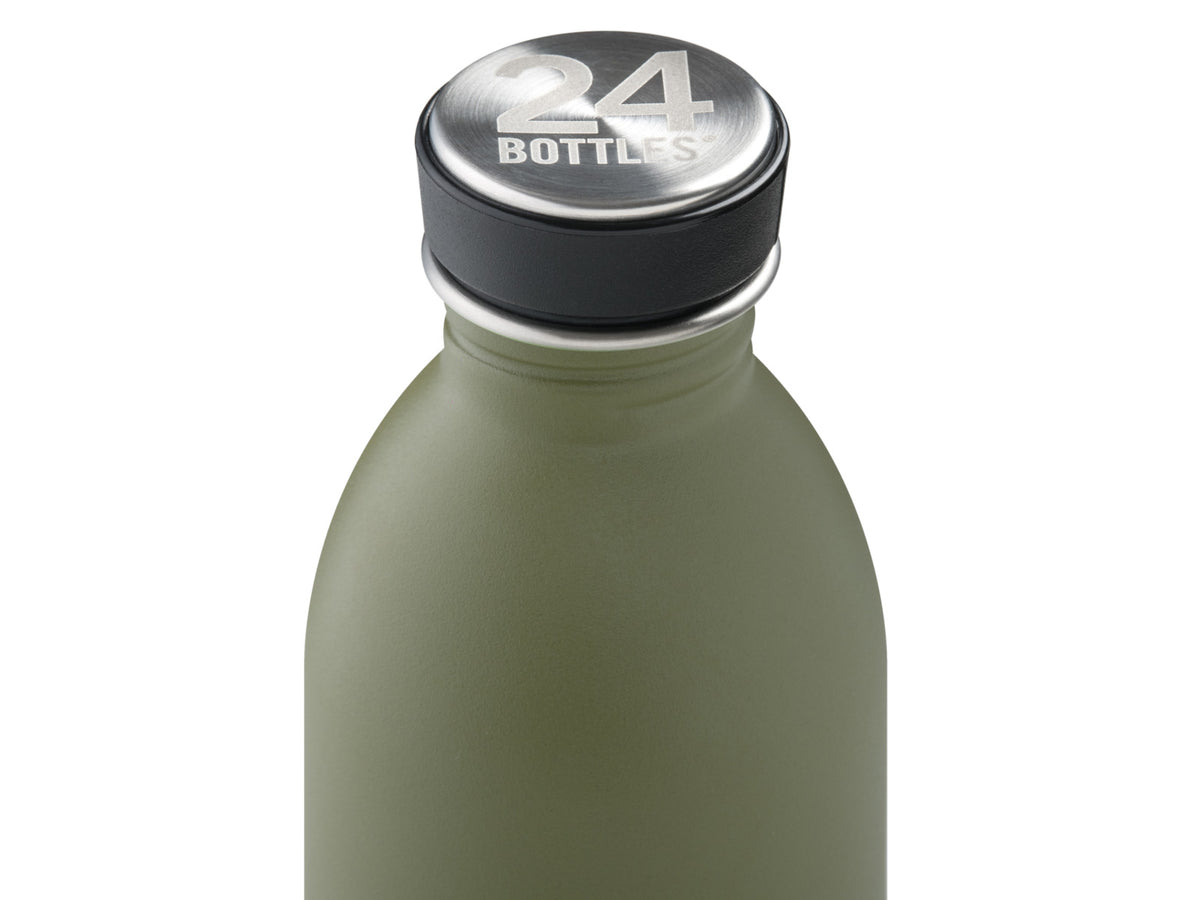 24Bottles Urban Bottle Stone Sage 500ml Freisteller 2