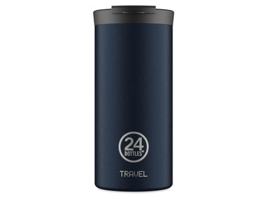 24Bottles Travel Tumbler Deep Blue 600ml Freisteller 1
