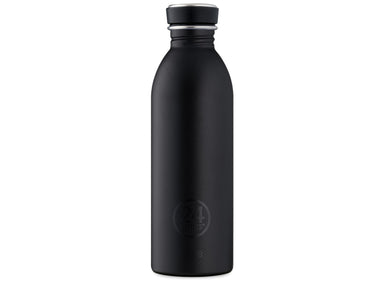 24Bottles Urban Bottle Stone Tuxedo Black 500ml Freisteller