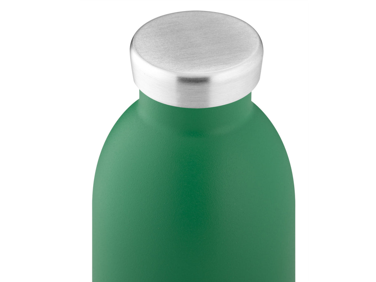 24Bottles Clima Bottle Stone Emerald Green 500ml Freisteller 2