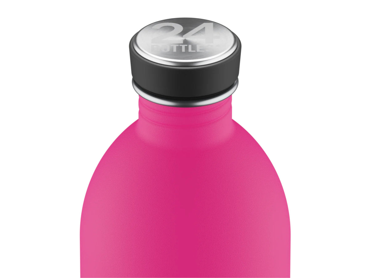 24Bottles Urban Bottle Stone Passion Pink 1l Freisteller 2