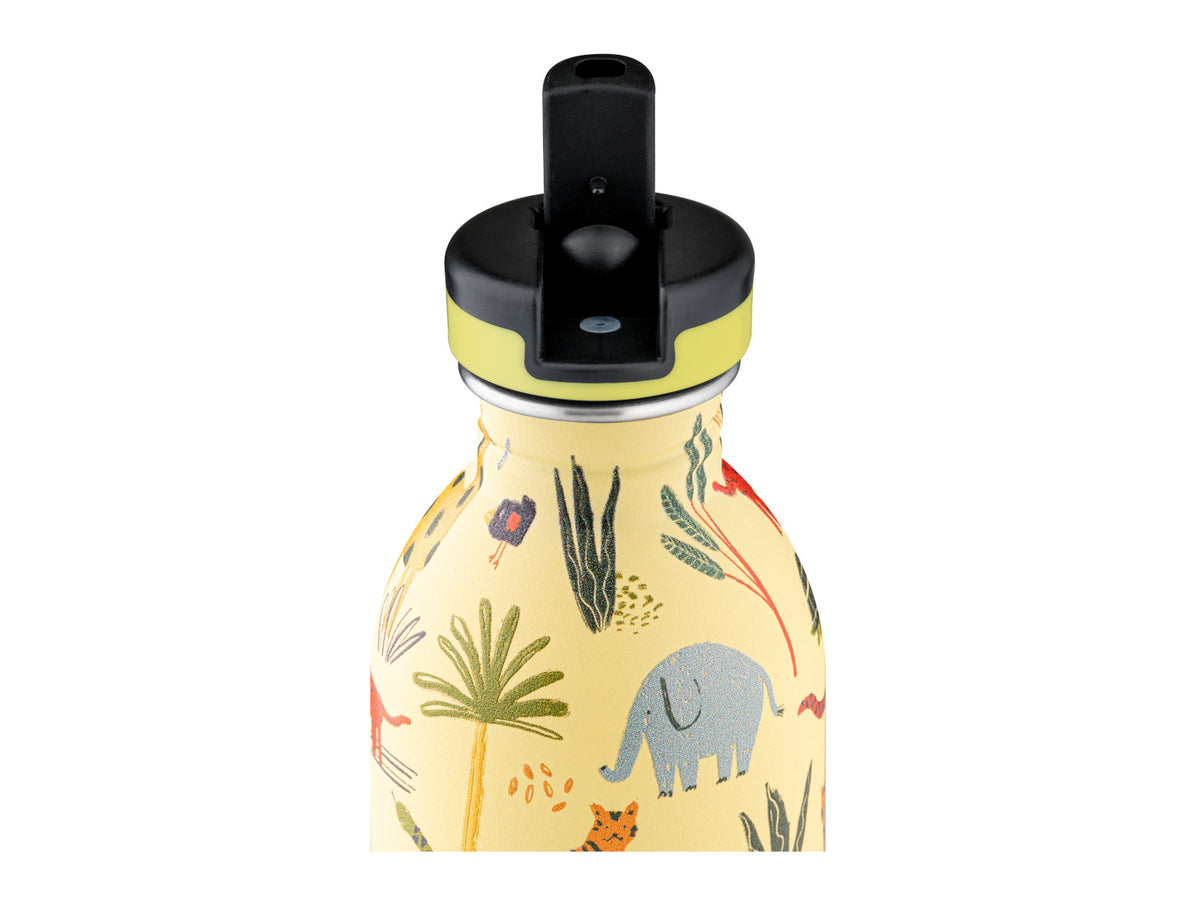 24Bottles Kids Urban Bottle Jungle Friends 250ml Freisteller 2