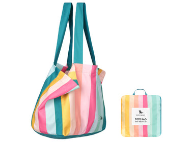 Dock & Bay Strandtasche faltbar Coastal Candy Freisteller 1