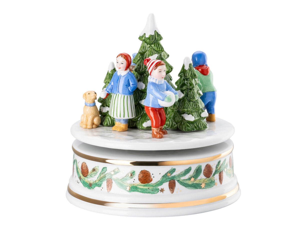 Hutschenreuther Sammelkollektion 25 Weihnachtsspiele Spieluhr groß Freisteller 3