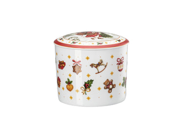 Hutschenreuther Happy Wintertime Dose mittel Freisteller