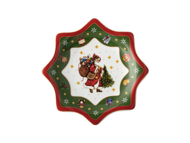 Hutschenreuther Happy Wintertime Sternschale 20cm Freisteller