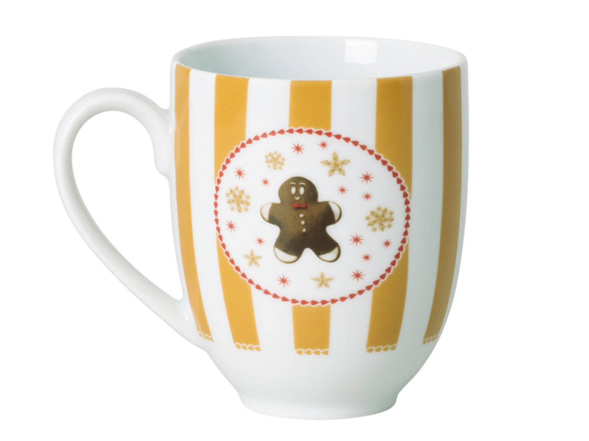 Hutschenreuther Christmas Love beige Becher mit Henkel 0,4l Freisteller 2