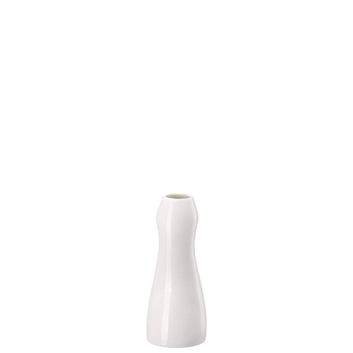 Hutschenreuther Gans-Vase Weiss Vase 14 cm Freisteller