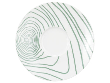 Seltmann Weiden Life Nature Jahresringe grün Kombi-Untertasse 16,5cm Freisteller