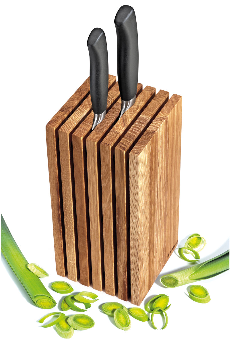 Zassenhaus Messerblock Eiche 13x13x26cm freisteller3