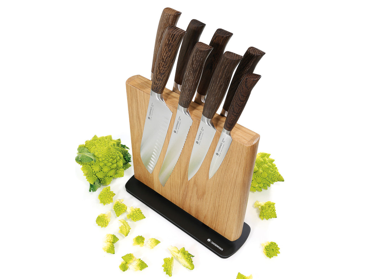 Zassenhaus LOFT Magnet-Messerblock Eiche 28x9x26,5cm Lifestyle 2