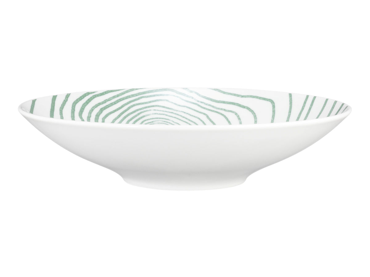 Seltmann Weiden Life Nature Jahresringe grün Pasta-/Suppenteller 23cm Freisteller2