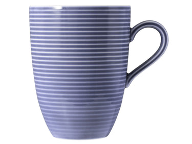 Seltmann Weiden Beat Fliederblau uni Becher mit Henkel 0,35l mit Relief Freisteller1