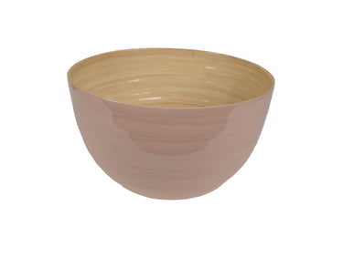albert L. (punkt) Bambus-Schüssel puder 30 x 18 cm Freisteller