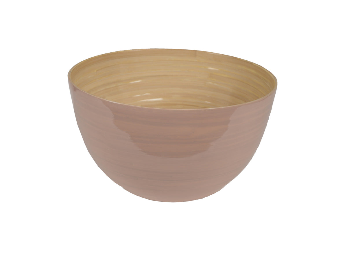 albert L. (punkt) Bambus-Schüssel puder 30 x 18 cm Freisteller