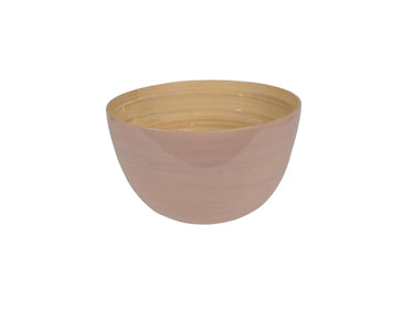 albert L. (punkt) Bambus-Schüssel puder 26 x 16 cm Freisteller