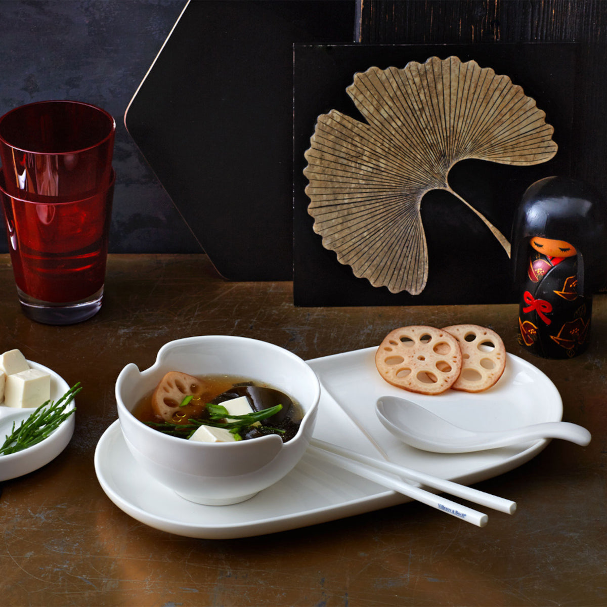 Villeroy & Boch Soup Passion Essstäbchen Set 2tlg. Lifestyle 3