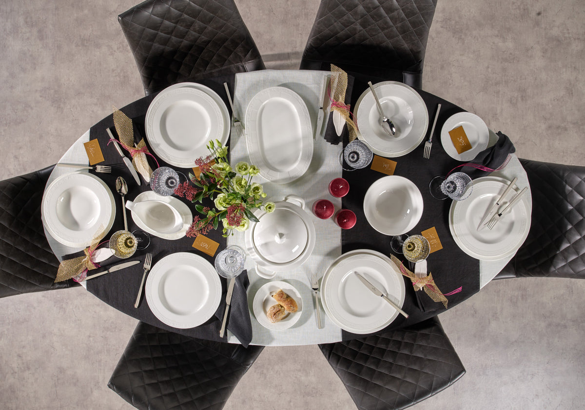Villeroy & Boch White Pearl Brotteller 18 cm Lifestyle 2