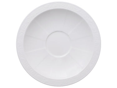 Villeroy & Boch White Pearl Frühstücksuntertasse 18 cm Freisteller