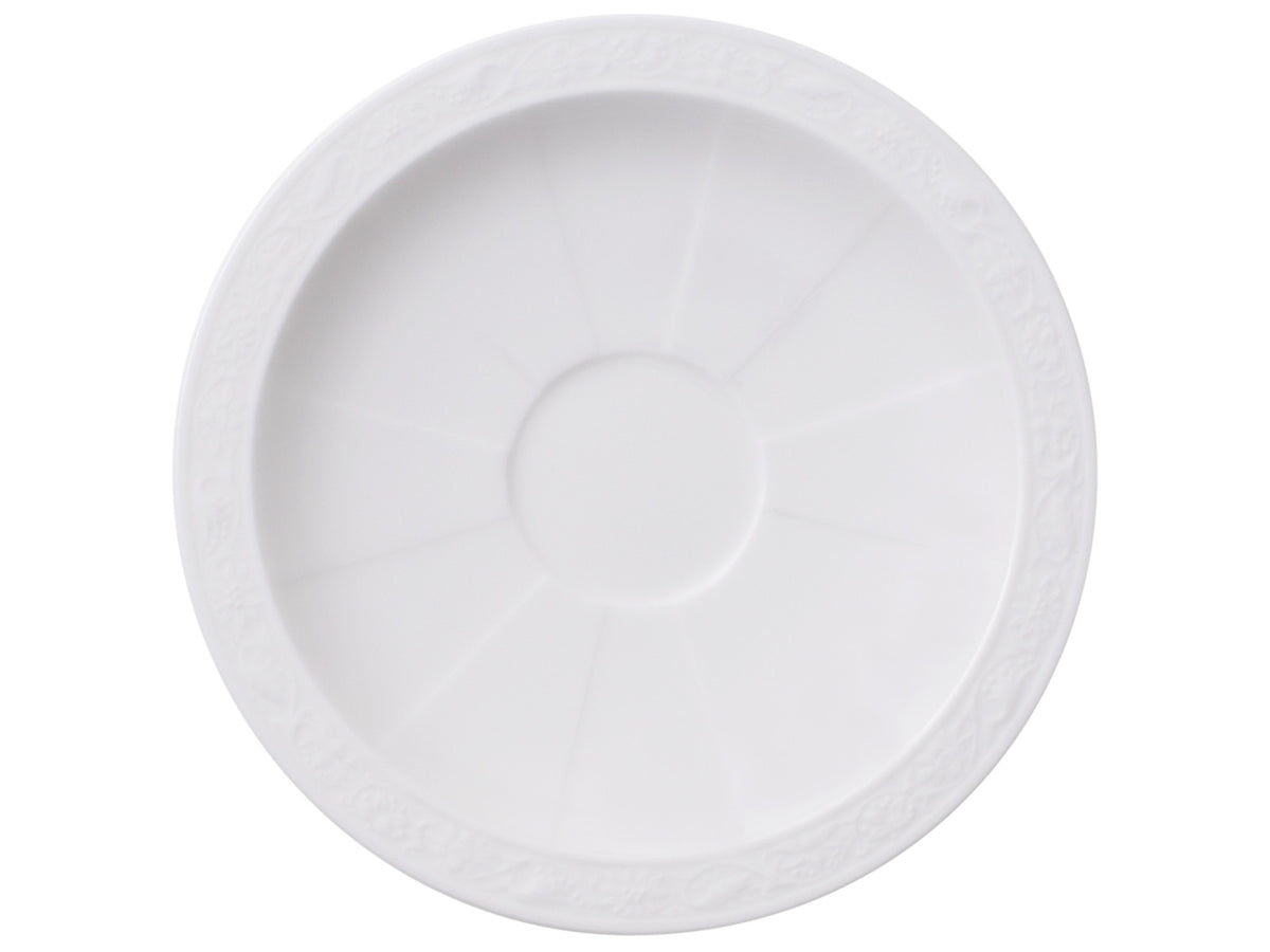 Villeroy & Boch White Pearl Mokka-/Espressountertasse 13 cm Freisteller