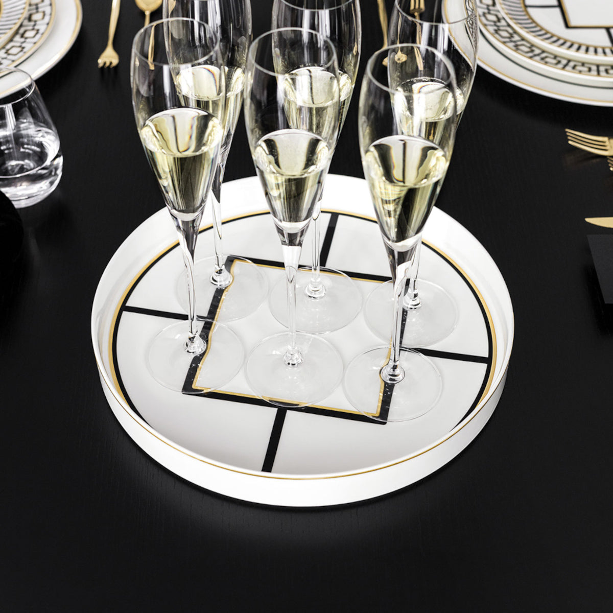 Villeroy & Boch Signature Metrochic Servier-/Dekoschale 33 cm Lifestyle 2