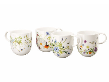 Rosenthal Brillance Grand Air Mixed Becher mit Henkel Set 4tlg Freisteller 1
