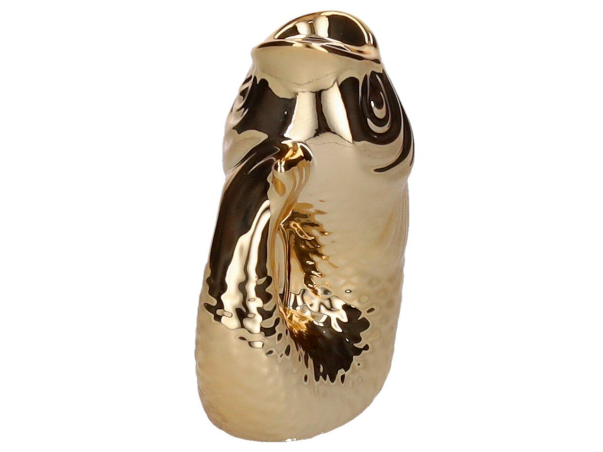 Giftcompany Monsieur Carafon Kerzenhalter Fisch XS gold 12,7cm Freisteller 2
