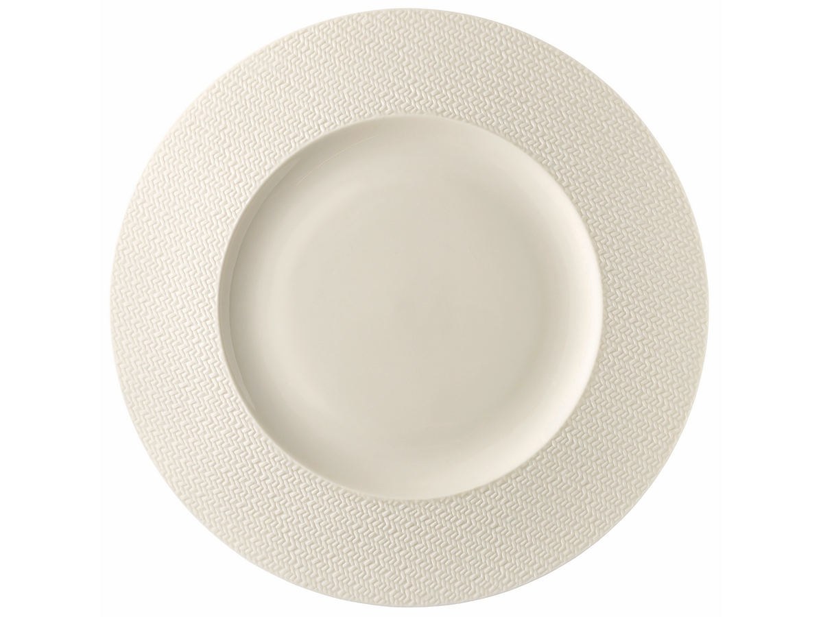 Rosenthal Kumi White tone Speiseteller 28cm Freisteller
