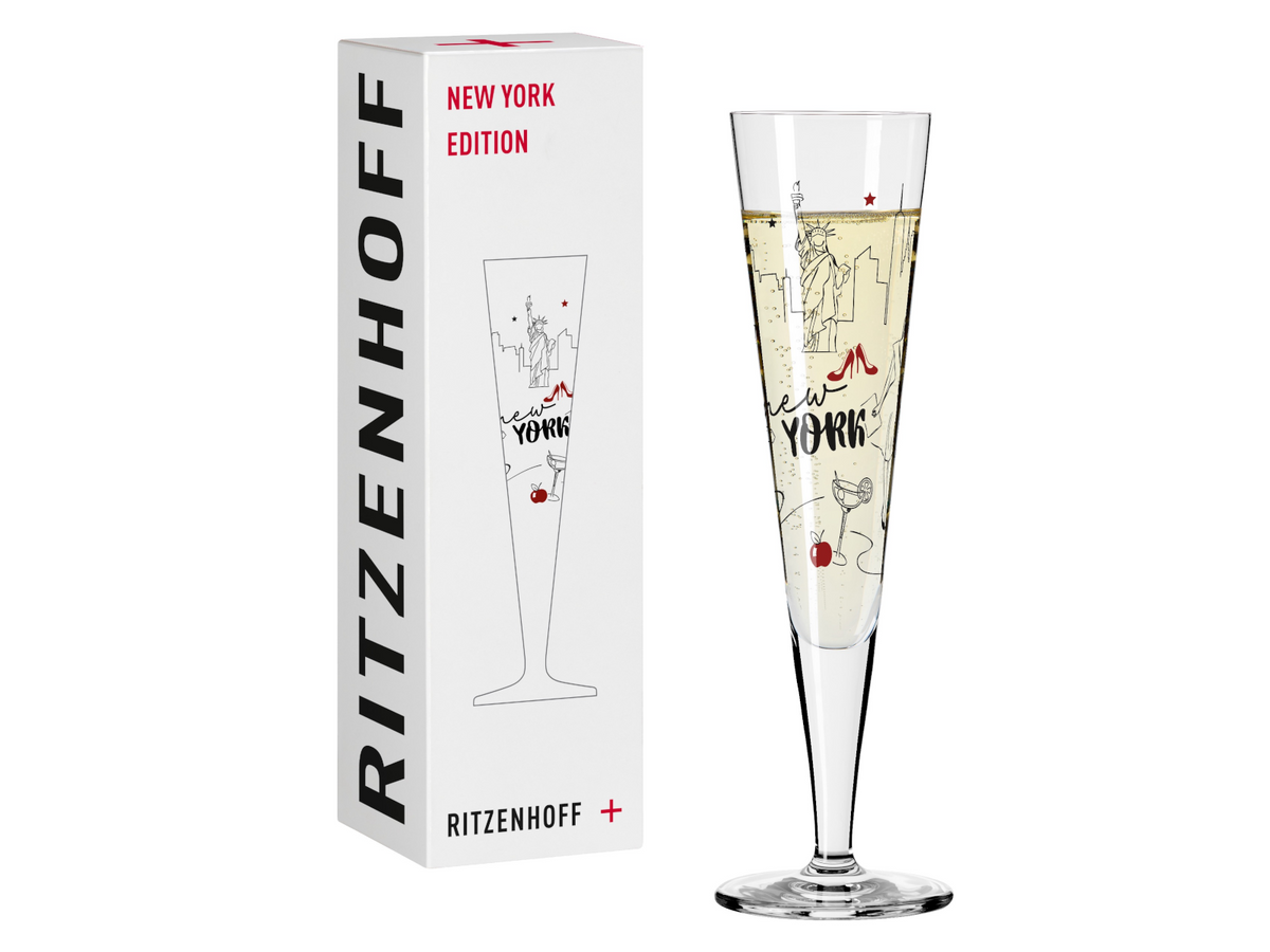 RITZENHOFF Champagnerglas New York (T. Kuhlmann) H24 Freisteller 3