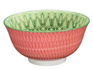 Cilio AMICI Bowl Rauten rosa 15,5 cm Freisteller