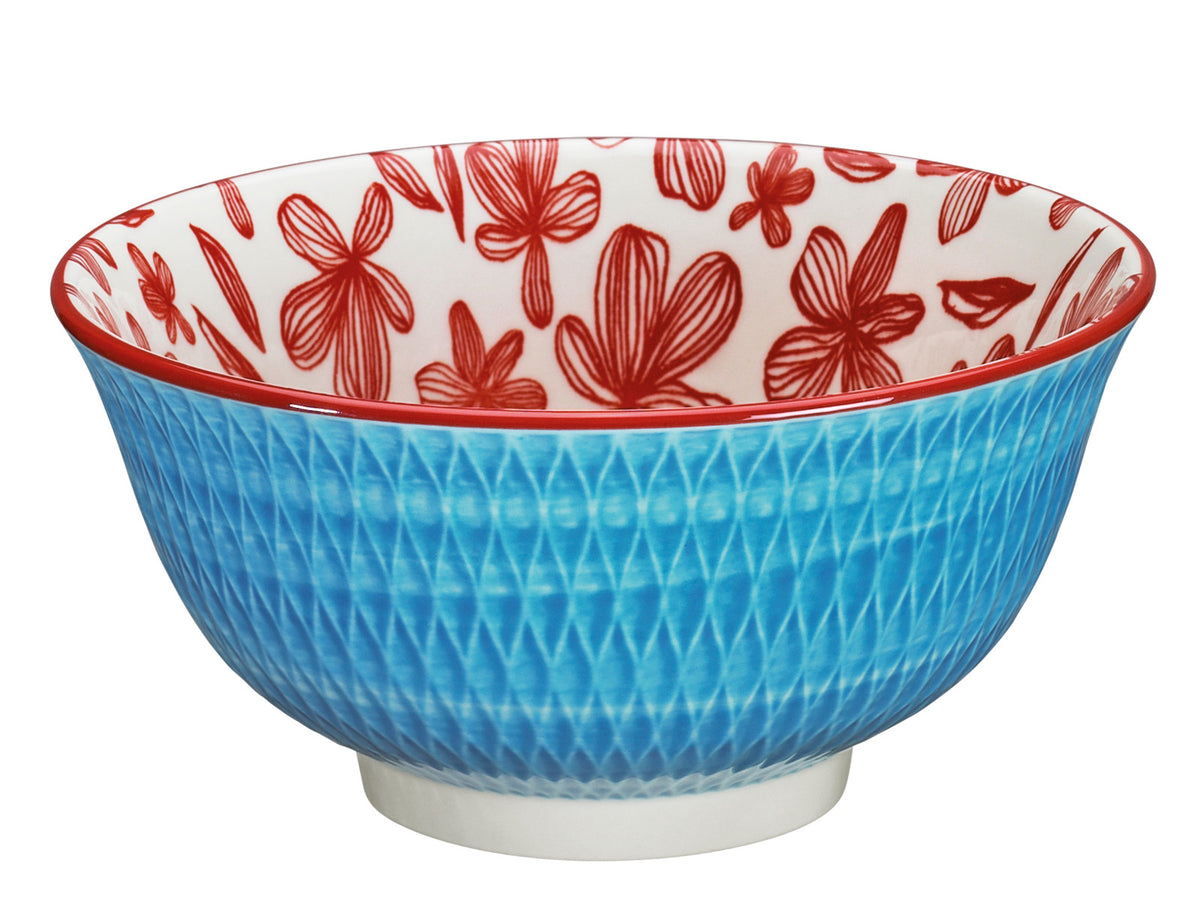 Cilio AMICI Bowl Rauten blau 15,5 cm Freisteller