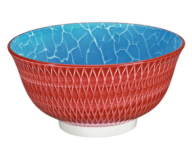 Cilio AMICI Bowl Rauten rot 15,5 cm Freisteller