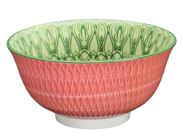 Cilio AMICI Bowl Rauten rosa 18 cm Freisteller