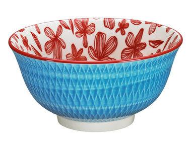 Cilio AMICI Bowl Rauten blau 18 cm Freisteller