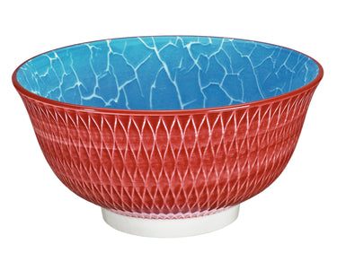 Cilio AMICI Bowl Rauten rot 18 cm Freisteller