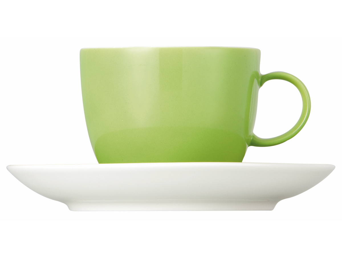 Thomas Sunny Day Apple Green Kaffeetasse 2tlg. Freisteller
