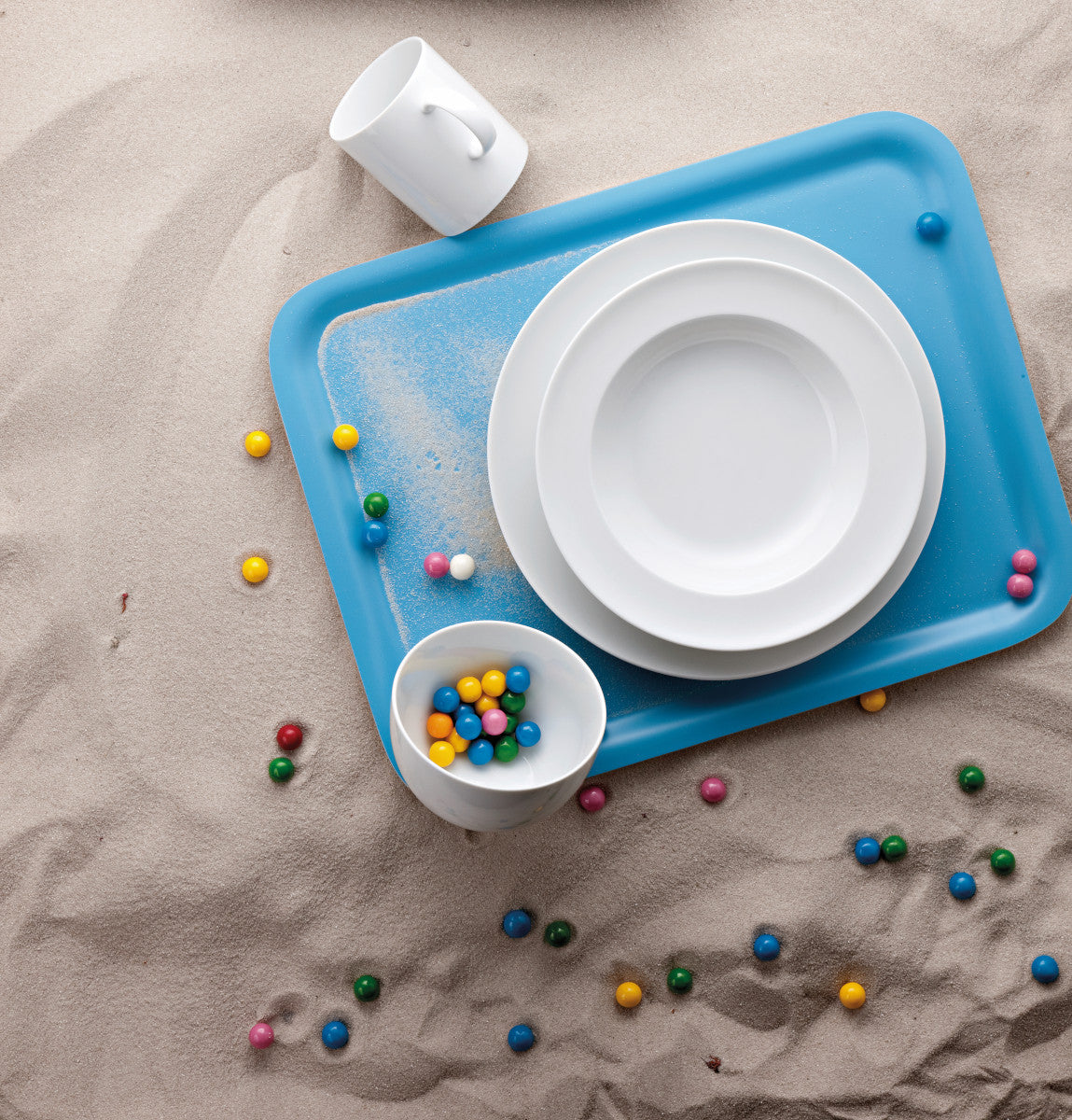Thomas Sunny Day Weiss Teetasse 2tlg. Lifestyle 3
