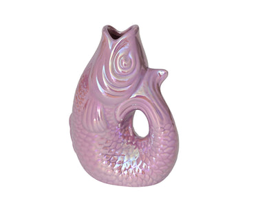 Giftcompany Monsieur Carafon Vase / Karaffe Fisch XS rainbow violett 0,2l