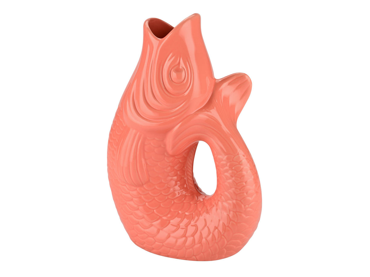 Giftcompany Monsieur Carafon Vase / Karaffe Fisch L salmon 2,7l Freisteller