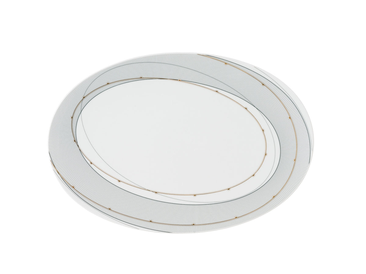 Rosenthal TAC Gropius Glitch Platte 38cm Freisteller 1