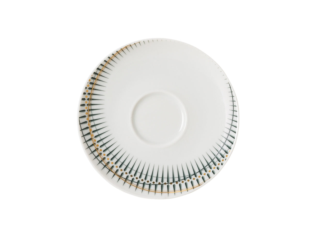 Rosenthal TAC Gropius Glitch Espresso-Untertasse 11cm Freisteller 2