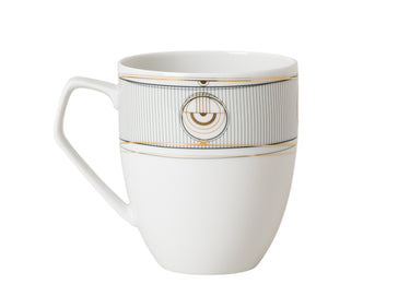 Rosenthal TAC Gropius Glitch Becher mit Henkel 0,36l Freisteller 1