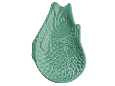 Giftcompany Monsieur Carafon Fisch Dekoteller mint cream 12,5x8,3cm Freisteller