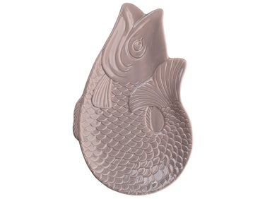 Giftcompany Monsieur Carafon Fisch Dekoteller sandstone 25,3x16cm Freisteller