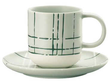 Thomas FUN Karo light Espressotasse 2tlg Freisteller 1