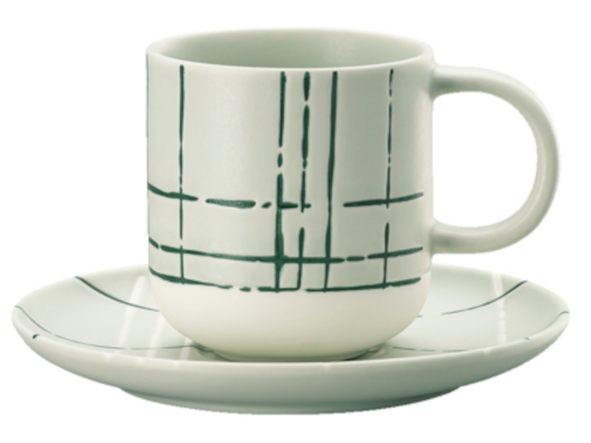 Thomas FUN Karo light Espressotasse 2tlg Freisteller 1
