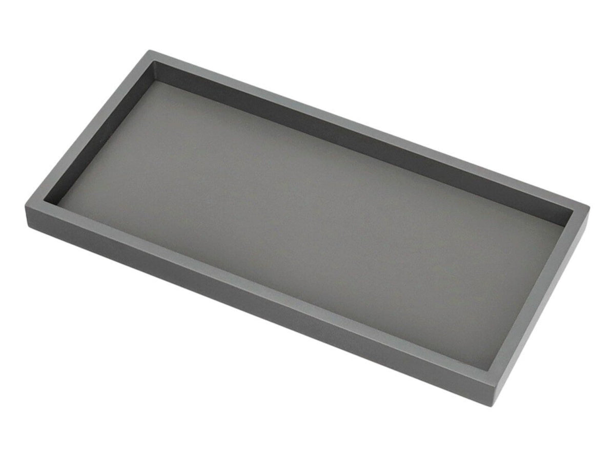 Giftcompany Neo Tablett rechteckig grau 30cm Freisteller 1